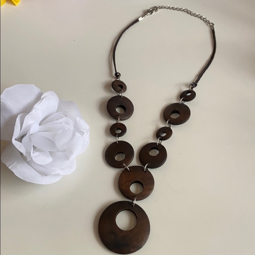 Vintage Wooden Necklace